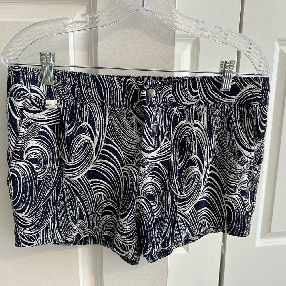 Mr Turk Lined Blue and White Swim Briefs. Size 32